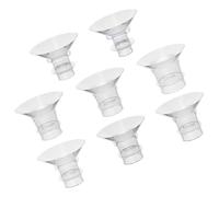 8 Pièces Insert de Bride de Tire-lait Réglable 13 à 24 MM | Surface Lisse, Adaptation du Diamètre, Accessoire Pratique pour Mamans Allaitantes, Extraction Postpartum sans Utilisation