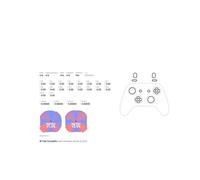 8 Pièces JS13 PRO Manette Électromagnétique TMR pour Pro, Anti-Dérive, Joystick Analogique 3D