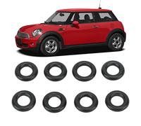 8 Pièces Kit de Joint Torique D'injecteur de Carburant 13641437487 Remplacement d'étanchéité Solide pour Cooper R56 R57 R52 R53 R60 R55