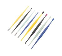 8 Pièces Kit de Nettoyage des Oreilles Double Face | Cuillères et Pics Inclus, Extraction Douce du Cérumen, Surfaces Lisses Polies, Usage Maison ou Salon