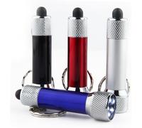 8 Pièces Lampe Poche Led Miniature Aluminium Pour Porte Clé Lampe De Poche Portable Pour Camping Randonnée Couleurs Aléatoires Couleur Aléatoire
