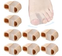 8 pièces Lot de séparateurs d'orteils en silicone, Separateur orteil, Séparateurs d'orteils pour hallux valgus, Correction de l'hallux valgus, Pour homme et femme