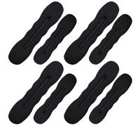 8 Pièces Machine à Chignon, Hair Bonut Hair Twister Éponge Twist Accessoires de Coiffure Accessoires de Chignons de Cheveux Outils de Chignons Twister pour Femmes Filles (4 Grands + 4 Petits)