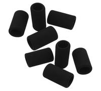 8 Pièces Manchon Isolant, Mousse Épaisse Noire Anti-Gel | Protection le Givre Condensation, Ajustement Serré, Texture Antidérapante, pour Bouteilles Co2