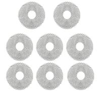 8 Pièces Microfibre Chiffons Pour Ecovacs Deebot X2/T20/T20e/T30 OMNI Serpillières Rechange Tampons Kit,pour Aspirateur Dreama L10s/L10/L20/X40/L40 Ultra