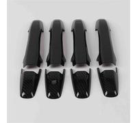 8 Pièces Moulures Décoratives Chromées Poignées Porte Extérieures Voiture Pour Pilot 2009 2010 2011 2012 2013 2014 2015(Carbon fiber)