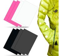 8 Pieces Nylon Repair Patches,15 x 20 cm Patch Repair Down Jacket for Repairing Down Jackets,Coats,Tents,Sleeping Bags,Waterproof,Self-Adhesive and Tear-Resistant