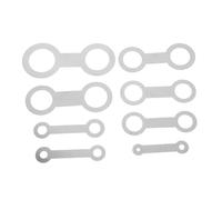 8 Pièces Outil de Nivellement pour Coussinets de Saxophone, Métal | Installation et Retrait Faciles, pour Entretien D’instruments à Vent, Usage sur Établi, Adapté aux Réparateurs