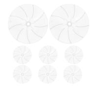 8 Pièces Pales de Ventilateur de Sèche-cheveux de Rechange en | Usage Domestique et Salon, Pièce de Remplacement à Débit D’air Élevé, Montage Fiable et Silencieux