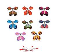 8 Pièces Papillon Magique,Papillon Volant Magique,Livre Papillon Magique Mariage,Papillon Surprise pour Cadeaux,Petit Papillon Volant Magique,Magique Flying Butterfly,Anniversaire Surprise Jouets