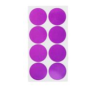 8 pièces par feuille d ' autocollants sensibles UV patchs d ' alerte coups de soleil autocollants de rappel de protection de changement de couleur pour le camping en plein air accessoires