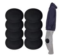 8 Pièces Patchs Thermocollant, CoudiereThermocollant Patch Coude Thermocollant Ovales en Daim pour Renforts de Vêtementst Couture Créative 11 x 14cm (Set C)