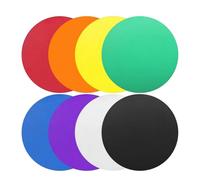 8 Pièces Patin de Préhension en Silicone, Multi-usage | Plaque de Calage, Coussin de Bol, pour Casseroles et Théières, Usage Maison et Service Alimentaire Style Aléatoire