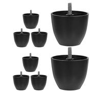 8 Pièces Patin Glisseur pour Meuble Lourd M8, Alliage de Zinc Noir | Installation Facile, du Bruit, Design Pratique, Remplacement pour Meubles, Chaise et Canapé