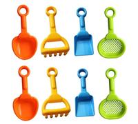 8 pièces pelles à sable de plage pour enfants râteau en plastique tamis à sable de plage jouet pelle jardin pelles à sable de plage ensemble de jouets jouets de sable jouets de plage râteau poubelle s
