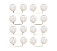 8 Pièces Perles Artificielles Vêtements Épingle De Sûreté Cardigan Collier Pince Réglable Pantalon Taille Tendeurs Pour Pantalon Robe Perles Robe Accessoires