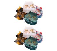 8 Pièces Petite Pince à Griffes Chat Mignonne en Feuille D’acétate | Légère et Facile à Utiliser, Ne Se Casse Pas, Ne Se Déforme Pas, pour Cheveux Fins et Fêtes