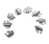 8 Pièces Pied Ourleur Roulé en Acier Inoxydable Maison Couture | Design en Spirale pour Ourlets Multiples, Gain, Adapté aux Projets Créatifs et Ateliers