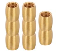 8 Pièces Pieds Décoratifs en Laiton pour Plateaux et Meubles, Cône | Montage Facile, Usage Polyvalent et Protection Solide, pour Coffrets Bijoux, Planches à Découper et Présentoirs