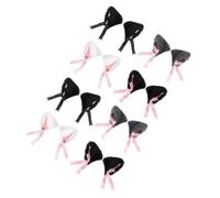 8 Pièces Pince à Cheveux D'halloween Oreilles en Tissu | Accessoire Confortable pour Maquillage, Style Mignon et Unique, Présent pour Épouse ou Petite Amie Couleur Aléatoire