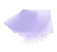 8 Pièces Pochettes de Classeur A4 Perforées à 3 Trous en PP | Séparateurs Transparents à Chargement Haut, Vue Rapide du Contenu, pour Bureau et Usage Personnel