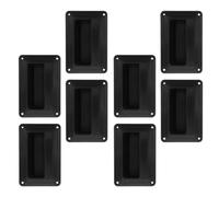 8 Pièces Poignée de Haut-parleur de Remplacement F2 en Plastique | Accessoire Audio Pratique, Installation Facile, Forme Simple, Style Moderne Classique pour Enceinte