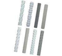 8 pièces poignées de porte-crayon en Silicone coloré poignée de stylo texturée ergonomique aide à l ' écriture pour l ' écriture manuscrite des tout-petits d ' âge préscolaire stabilisateurs de crayon