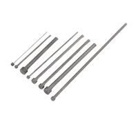 8 Pièces Poinçon D’éjection pour Moules, Tige Droite à Bout Rond | Moulage par Injection et Maintenance, Endurance Haute Température, Protection de Surface Lors de L’éjection