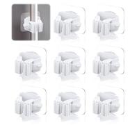 8 Pièces Porte Balais Mural, Accroche Balai Mural Sans percer, Support Balais Mural, Porte balai mural, Range balai mural Rangement balai pour Cuisine Salle de Bain Garage