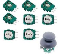 8 Pièces Potentiomètre Contrôleur De Manette Jeu Pour Ps5 3D Joystick Du Module Résistances Trim Pot Résistances Capteur Analogique Manette Remplacement Pour Xbox One Rechange (Vert)