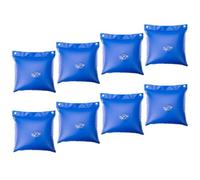 8 Pièces pour Couverture de Piscine Hors Sol Paquet Suspendu, PVC | Maintient la Bâche en Place, Installation Rapide, Usage Extérieur, pour Bassins hors Sol en Saison Froide