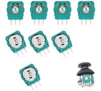 8 Pièces pour PS5 Contrôleurs,3D Joystick du Module Capteur,Contrôleur Remplacement Jeu,pour Xbox One Rechange