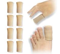 8 Pièces Protections d'orteils en gel, Tube de Coussin d’Orteil, Toe Cover Protector, Bandage Aux Orteils, pour Cors Callosités, Traitement des Oignons, Soulagement de La Douleur de Friction (8L).