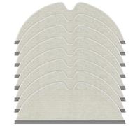 8 pièces Q7 Chiffons de nettoyage - Chiffon de rechange pour Xiaomi Roborock Q7/Q7+/Q7 MAX /Q7 MAX+ S5 S50 S51 S55 S5 MAX S6 S6 Max S6 MAXV S6 Pure, et aspirateurs de la série E, tampons de nettoyage