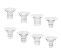 8 Pièces Réducteur de Téterelle en Silicone 15mm