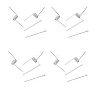 8 Pièces Ressort de Pince à Cheveux V Type en Acier Inoxydable | Spring Claw Clips, Pièces de Remplacement pour Coiffure, Forte Élasticité, Usage Salon et Bricolage