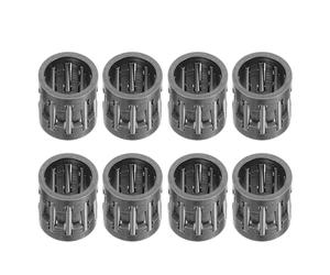 8 Pièces Roulement à Aiguilles de Piston 0,6×0,47 | Acier Renforcé, Usage Moteur Petit Format, Installation Simple, pour Tiges et Entretien Jardin