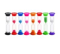 8 Pièces Sabliers Enfants colorés en Acrylique Time Timer Minuteur Enfant