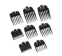 8 Pièces Sabot Tondeuse, Guide Ensemble Peigne, Peignes pour Sabot Cheveux, Sabot pour Tondeuse Clip - 1,5 mm/3 mm/4,5 mm/6 mm/10 mm/13 mm/19 mm/25 mm
