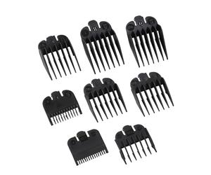 8 Pièces Sabot Tondeuse, Guide Ensemble Peigne, Peignes pour Sabot Cheveux, Sabot pour Tondeuse Clip - 1,5 mm/3 mm/4,5 mm/6 mm/10 mm/13 mm/19 mm/25 mm