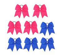 8 Pièces Salons De Cheveux, Couvre-Chefs Pour Enfants, Anneaux De Cheveux Mignons, Anneaux De Cheveux Élastiques, Accessoires De Coiffure