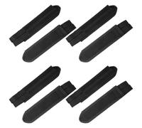 8 Pièces Sangles de Pédale de Vélo Réglables en Nylon | Toe Cage et Pédale, Maintien Sûr du Pied, Usage Route et Extérieur, Noir