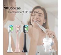 8 PièCes SéRies TêTes de Brosse à Dents de Remplacement pour V1X3/X3U X1/X3/X5 TêTes de Brosse à Dents éLectrique Noir