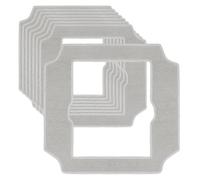 8 Pièces Serpillère pour ECOVACS WINBOT Mini 2 Robot Nettoyeur de Vitres | Rechange Chiffons de Nettoyage Microfibre Réutilisables et Lavables