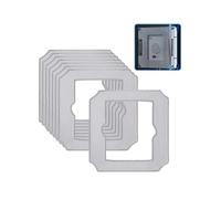 8 Pièces Serpillère Rechange pour Ecovacs Winbot Mini Robot, Nettoyage de Vitres, Microfibre Lingette Robot Lave Vitre, pour W-CC02-0012 Chiffon de Nettoyage, Réutilisable et Lavable