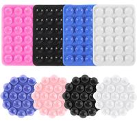 8 Pieces Silicone Suction Cup Phone Holder, Silicone Mobile Phone Holder, Car Suction Cup, Multifunction Suction Cup Holder For Mobile Power Supply