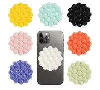 8 Pièces Silicone Supporto Smartphone Auto, Ventouse en Silicone Antidérapant, Multiuso Adesivo per Custodia per Telefono a Ventosa Supporto a Ventosa, Adatto a Molti Modelli di Telefoni Cellulari