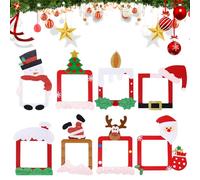 8 Pièces Stickers Interrupteur Autocollants pour interrupteur de Noël Chambre D'enfant Switch Socket Décorations pour La Décoration de Noël Décoration de Fête Décoration Murale de Salle