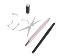 8 Pièces Stylo Magnétique Effet Œil de Chat, Kit Acrylique | Outil Léger et Équilibré, Précision Magnétique, pour Salon, Débutants et Professionnels, Décoration