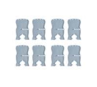 8 PièCes Support de Livre Moule en Silicone Sculpté Eid RéSine Coran Pliant Support de Livre de PrièRe Musulman Organisateur de Livre ÉTagèRe